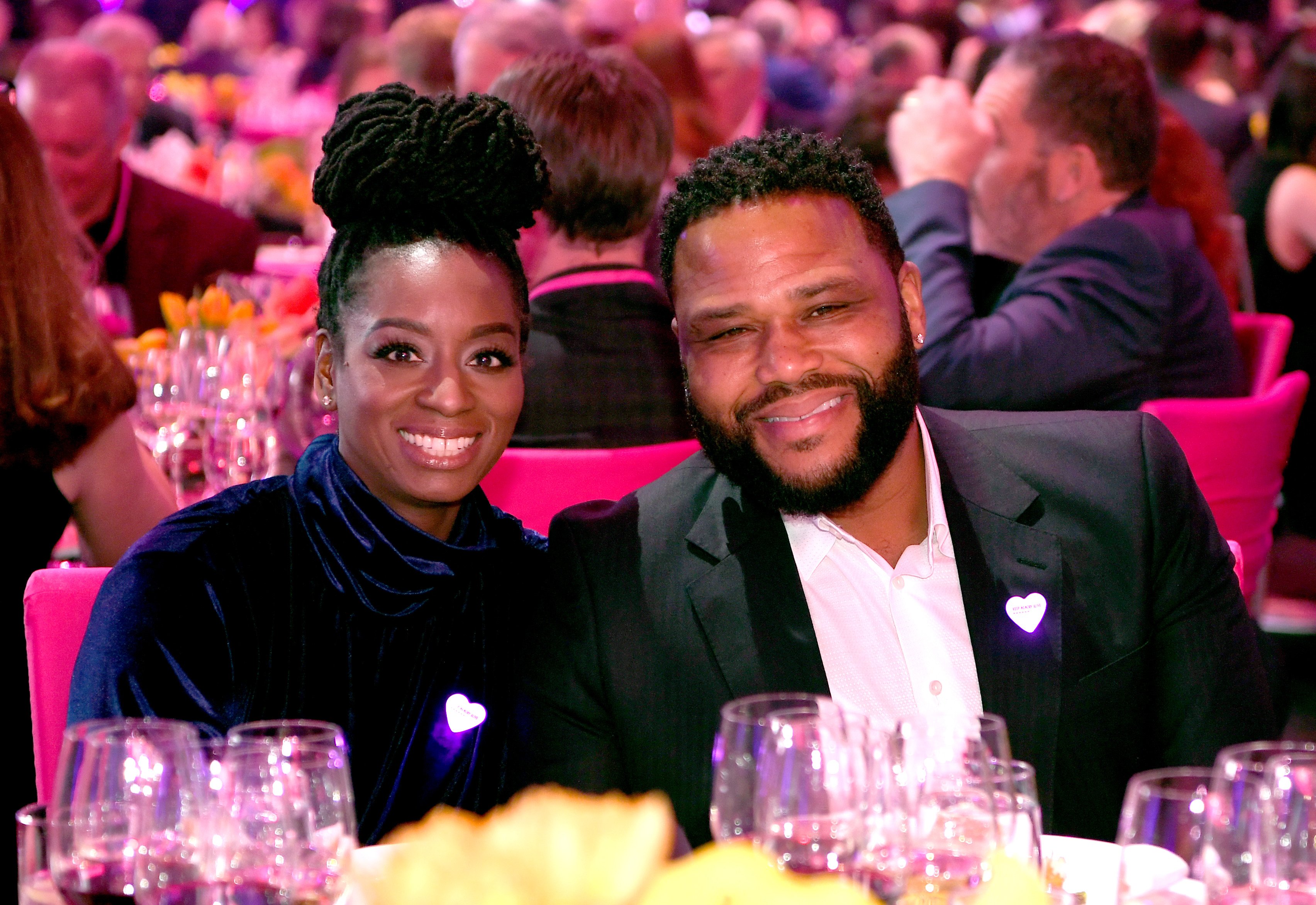 Alvina Stewart and Anthony Anderson attend the 23rd annual Keep Memory Alive 'Power of Love Gala' benefit, 2019, Las Vegas, Nevada. | Photo: Getty Images