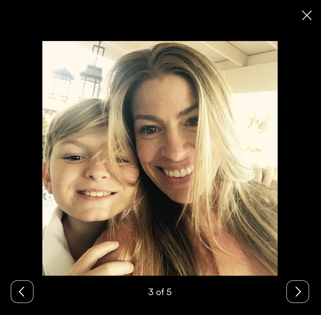 A young Evan Clark is pictured with his mom, Sandra Malibu Sweeney | Source: gofundme