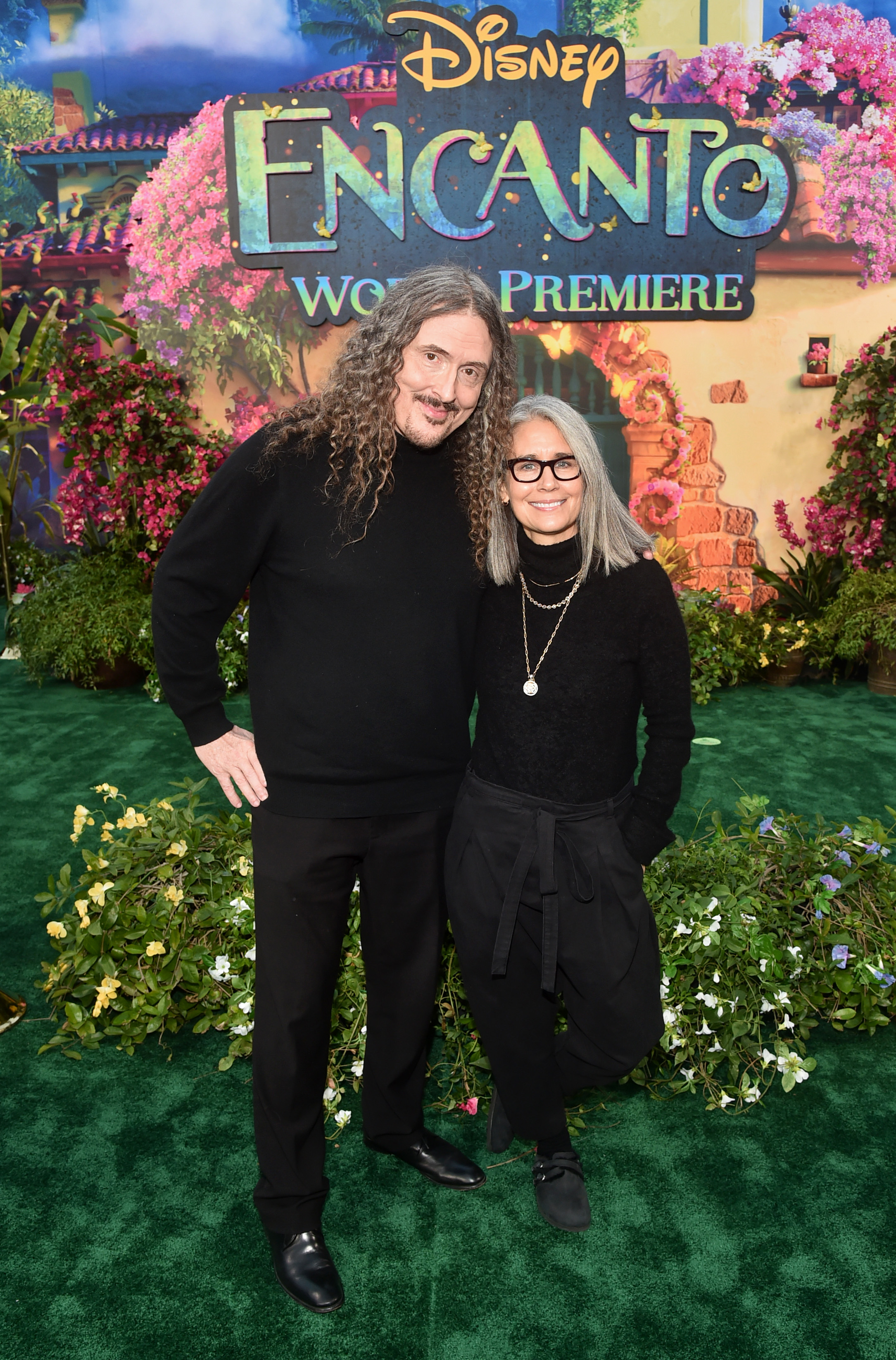 "Weird Al" Yankovic and Suzanne Yankovic at El Capitan Theatre in Hollywood, California on November 03, 2021. | Source: Getty Images