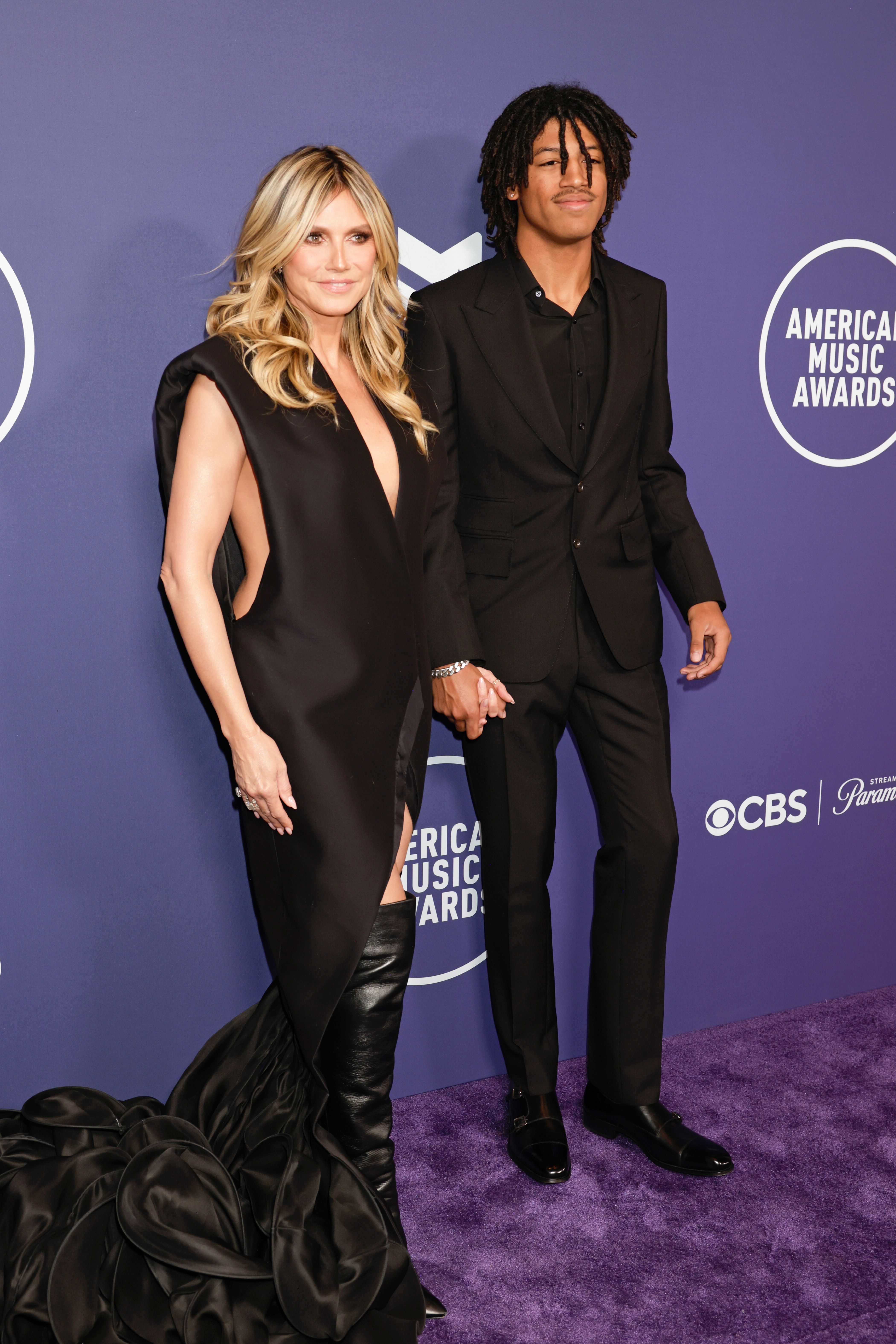 Heidi Klum and Henry Samuel attend the American Music Awards on May 26, 2025 | Source: Getty Images