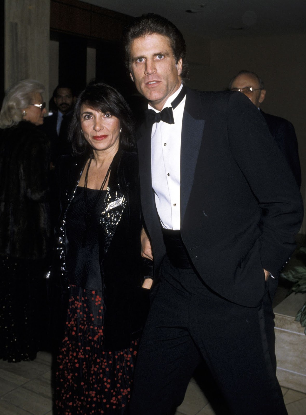 Casey Coates and Ted Danson at the Jewish National Funds Annual Tree of Life Awards on December 11, 1986, in Los Angeles. | Source: Getty Images