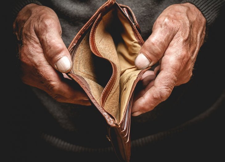 Une portefeuille vide | Source / Shutterstock