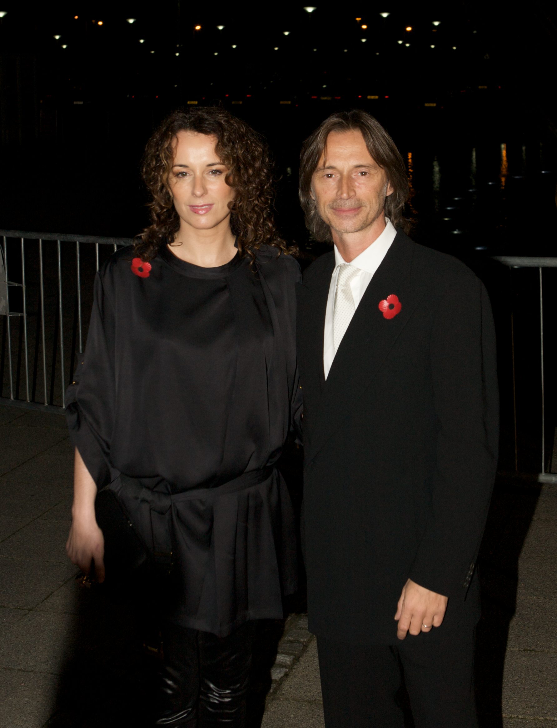 Robert Carlyle and Anastasia Shirley at the 2009 BAFTA Scotland Awards on November 8, 2008, in Glasgow, Scotland. | Source: Getty Images