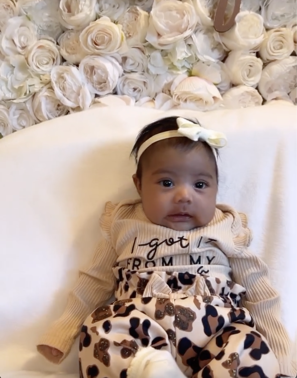 Baby Beautiful Cannon from a post in 2023. | Source: Instagram/hiabbydelarosa