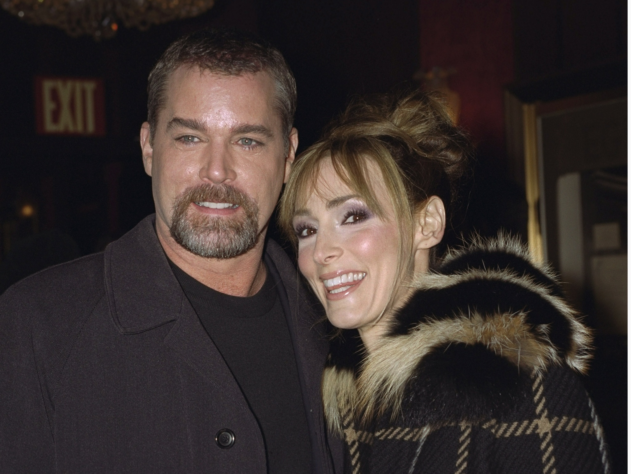 Ray Liotta and Michelle Grace at the New York premiere of the "Hannibal" at the Ziegfeld Theater, on January 1, 2000. | Source: Getty Images