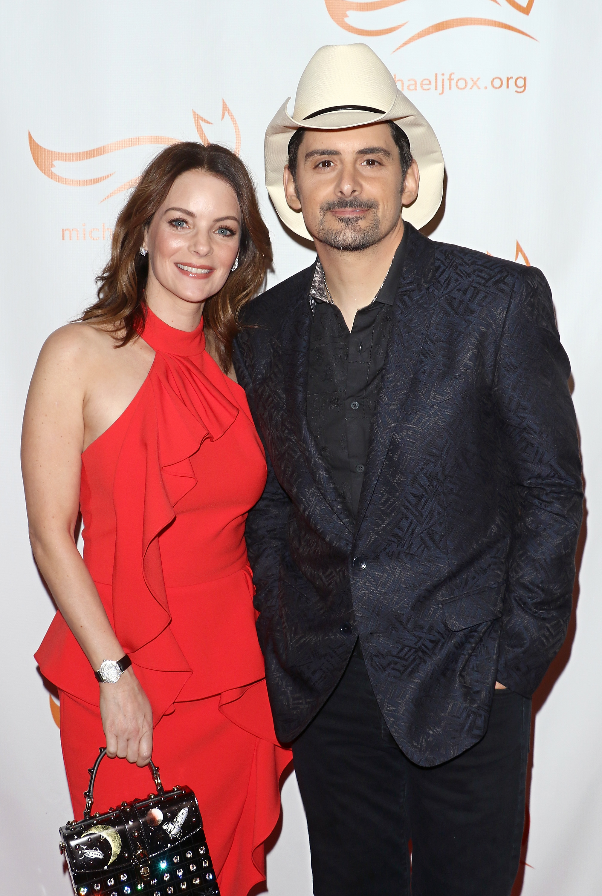 Actress Kimberly Williams-Paisley and singer/songwriter Brad Paisley attend the 2017 A Funny Thing Happened on the Way to Cure Parkinson's event at the Hilton New York on November 11, 2017 in New York City. | Source: Getty Images