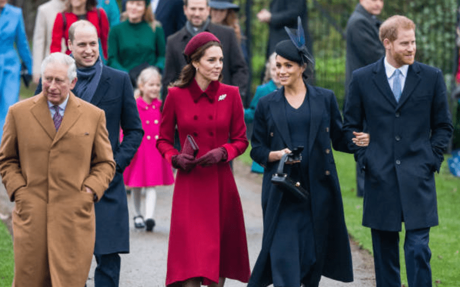Prince Charles, Prince William, Kate Middleton, Meghan Markle and Prince Harry | Source : Getty Images (Photo by Samir Hussein/Samir Hussein/WireImage) Prince Charles, Prince William, Kate Middleton, Meghan Markle and Prince Harry | Source : Getty Images (Photo by Samir Hussein/Samir Hussein/WireImage)