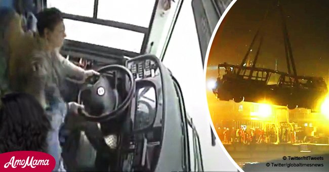 La femme qui a agressé le chauffeur d'autobus ayant raté son arrêt, a provoqué un terrible accident mortel (Vidéo)
