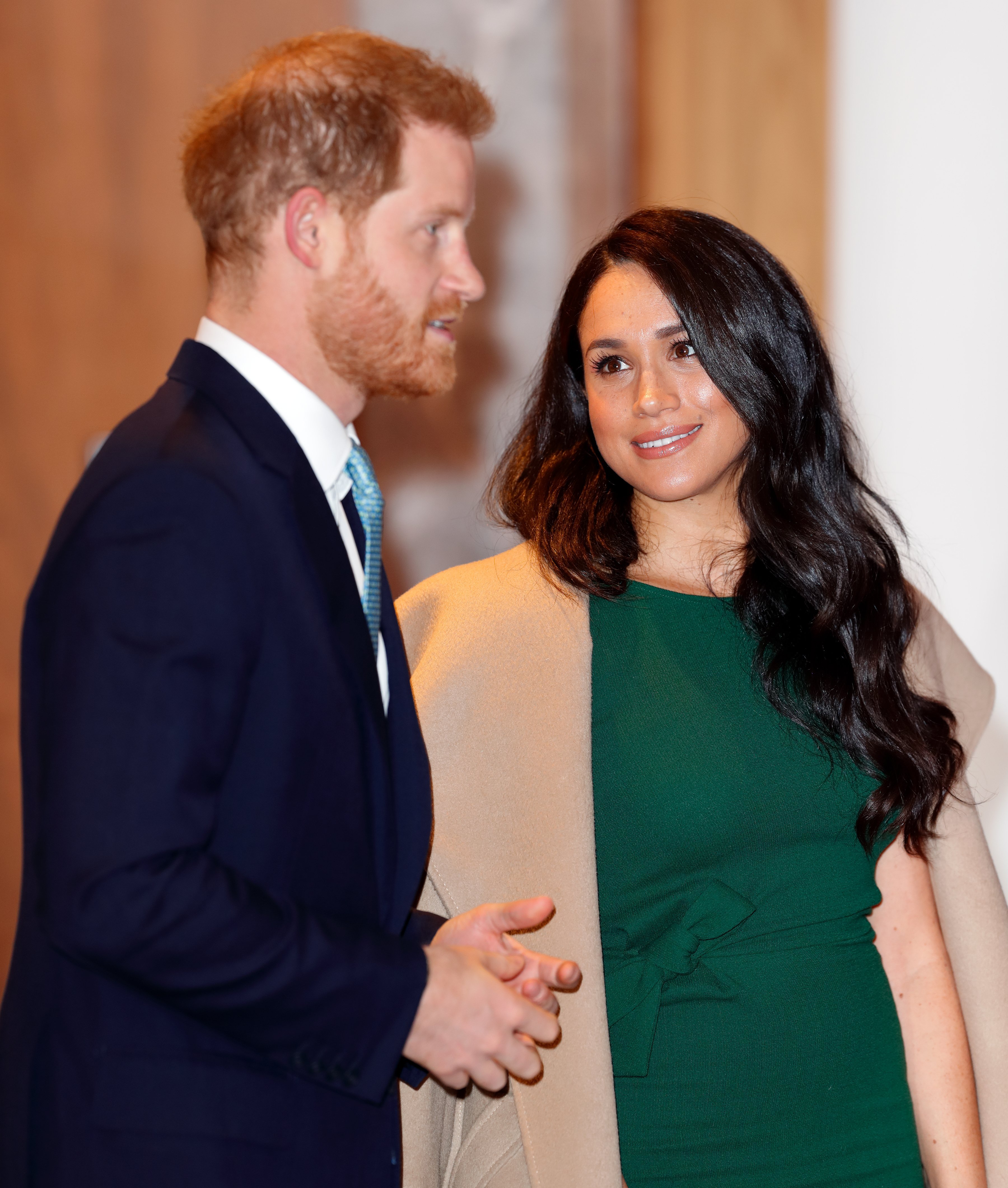 Prince Harry & Meghan Markle at the WellChild awards on Oct. 15, 2019 in London, England | Photo: Getty Images