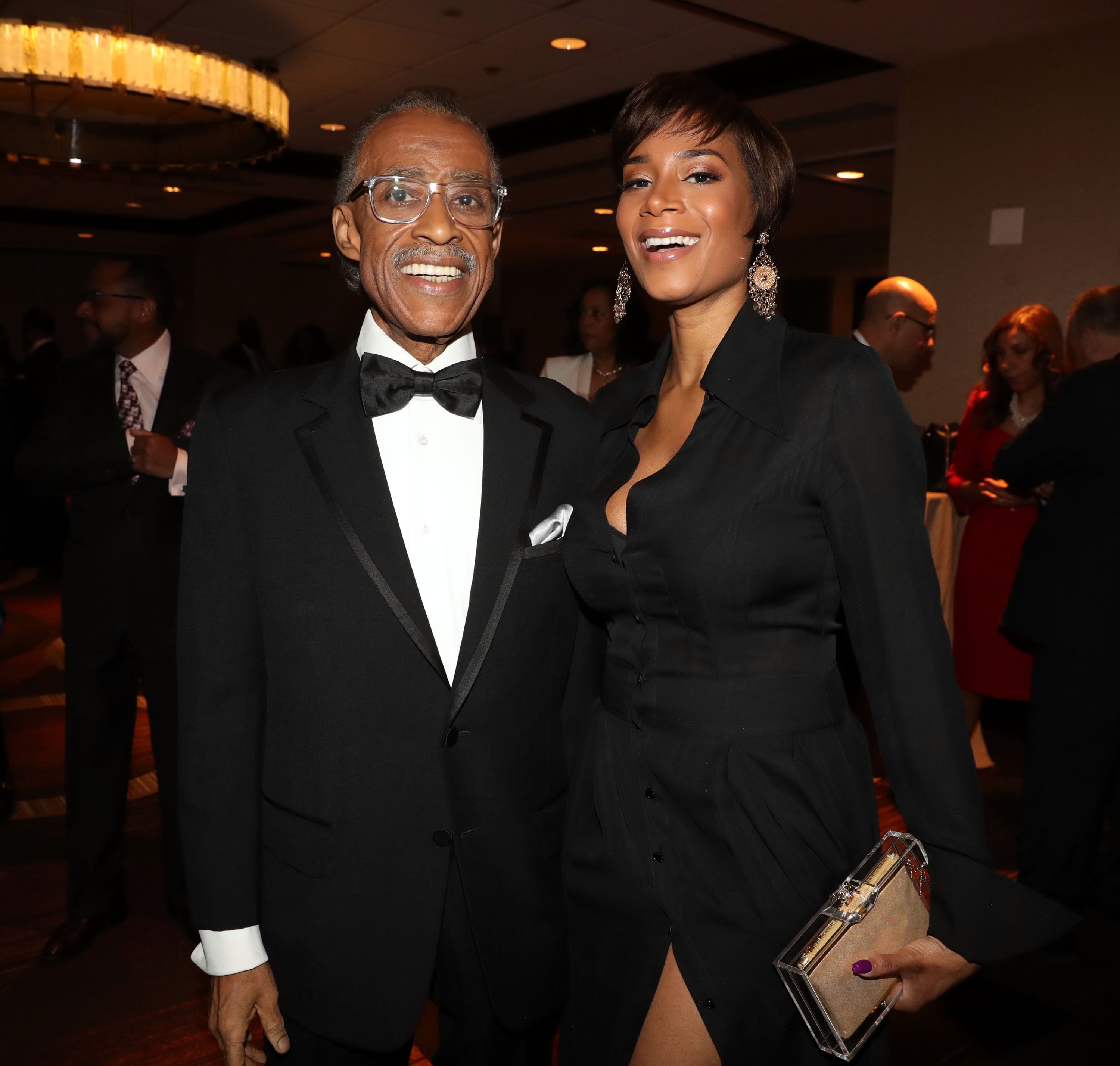 Reverend Al Sharpton and Aisha McShaw attend the 2019 National Action Network Keepers Of The Dream Awards on April 3, 2019 in New York City | Photo: Getty Images