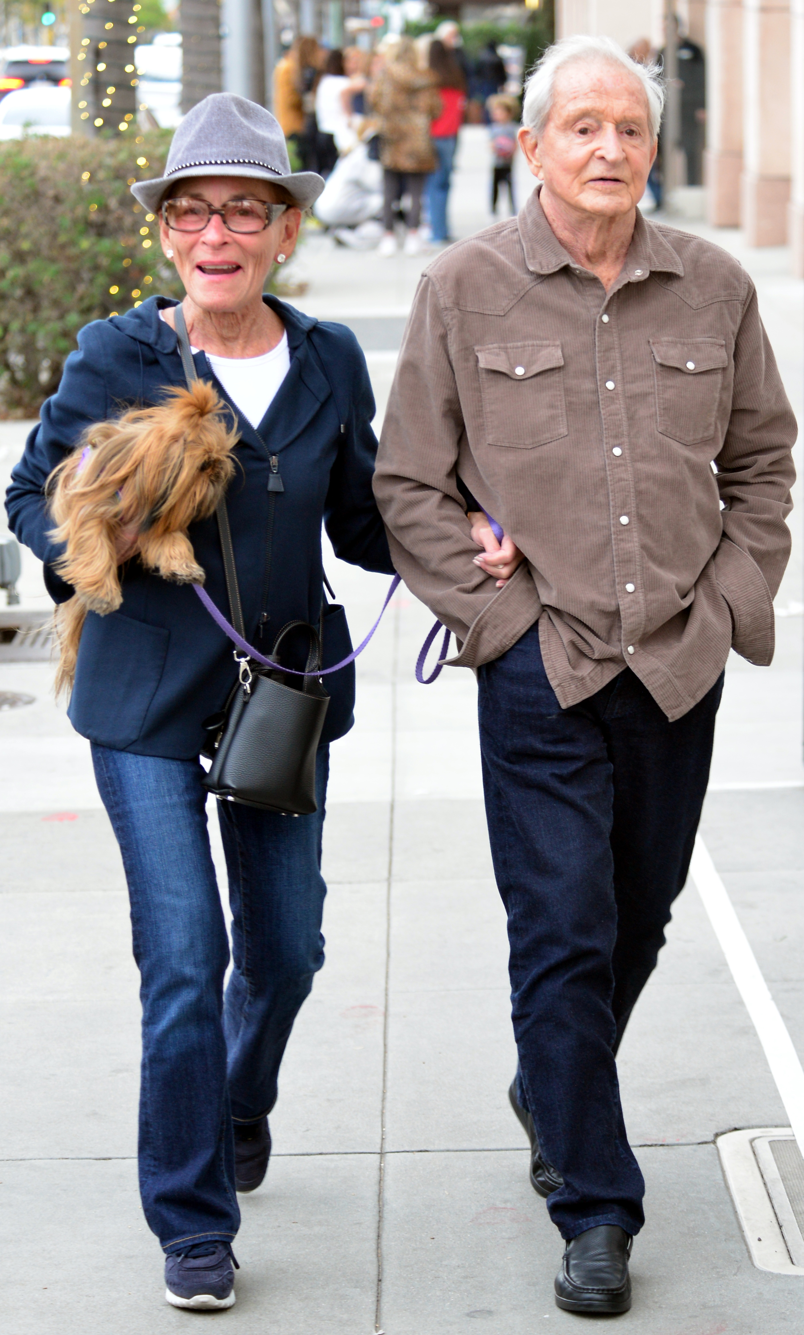 Judge Judy Sheindlin and Jerry Sheindlin spotted in Beverly Hills, California on December 17, 2022 | Source: Getty Images