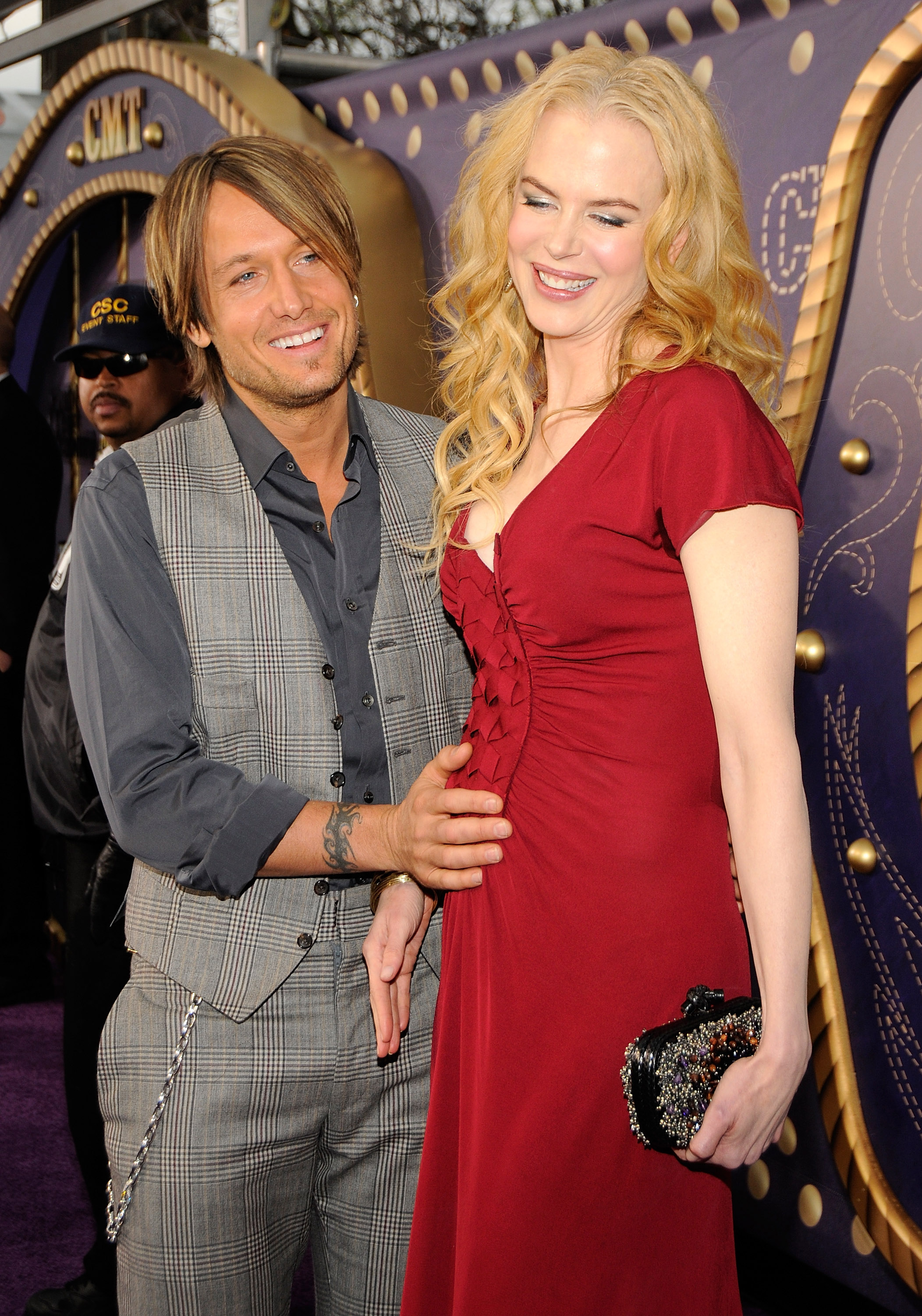 Keith Urban and Nicole Kidman at the 2008 CMT Music Awards on April 14 in Nashville, Tennessee. | Source: Getty Images