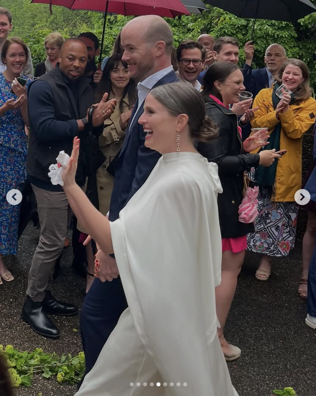 Cecile Richards' son Daniel's wedding day, posted on December 25, 2024 | Source: Instagram.com/cecilerichards"