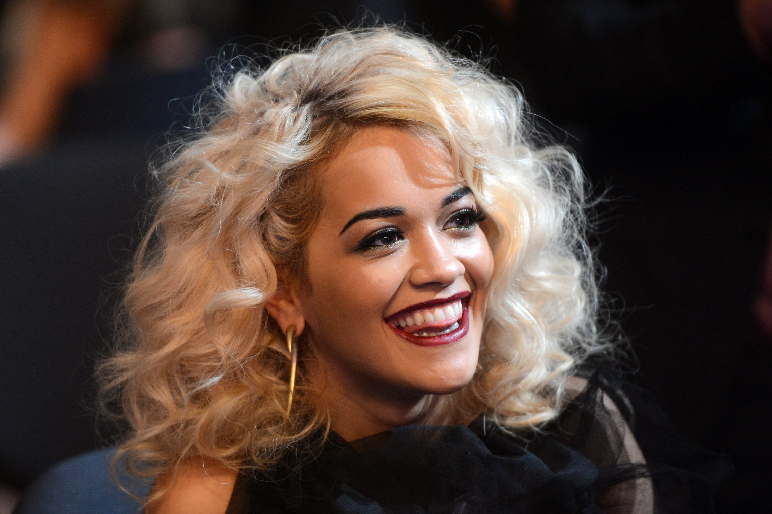 Rita Ora at the 2012 MOBO awards hosted at Echo Arena in Liverpool, England, on November 3, 2012. | Source: Getty Images