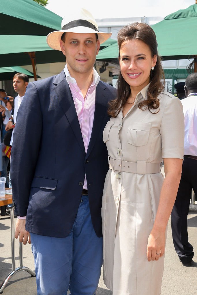  Lord Frederick Windsor and Sophie Winkleman attend day eleven of the Wimbledon Tennis Championships at All England Lawn Tennis and Croquet Club on July 12, 2019 | Photo: Getty Images
