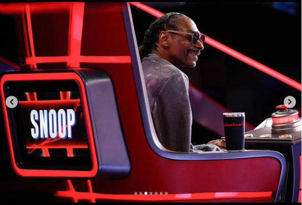 Snoop Dogg as a coach on "The Voice," posted on September 23, 2024 | Source: Instagram/nbcthevoice