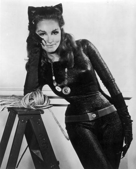 American actor Julie Newmar in costume as Catwoman in a promotional portrait for the television series 'Batman' | Photo: Hulton Archive/Getty Images