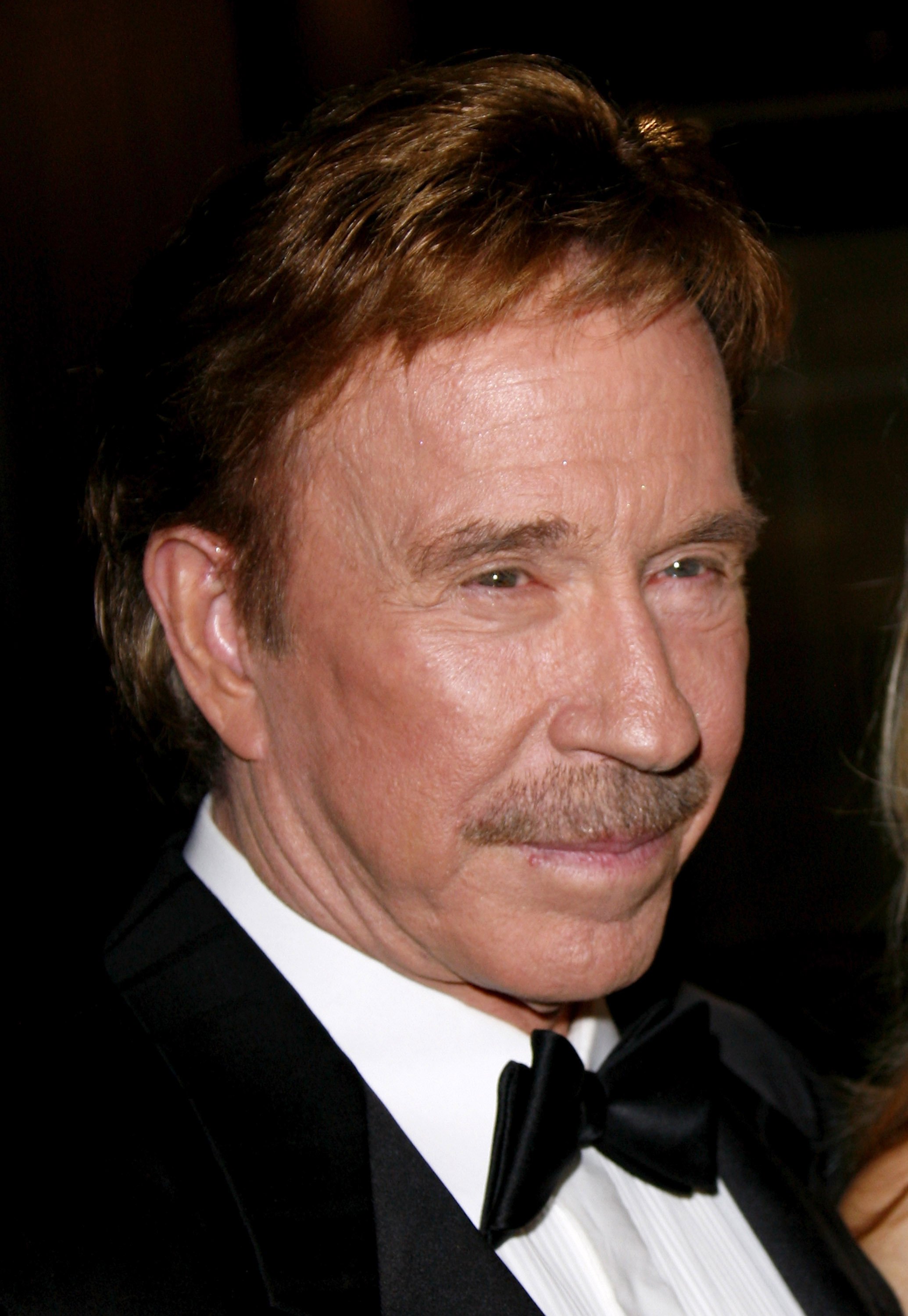 Chuck Norris arrives at the 17th Annual Movieguide Faith and Values Awards Gala at the Beverly Hilton Hotel on February 11, 2009 in Beverly Hills, California | Source: Getty Images  