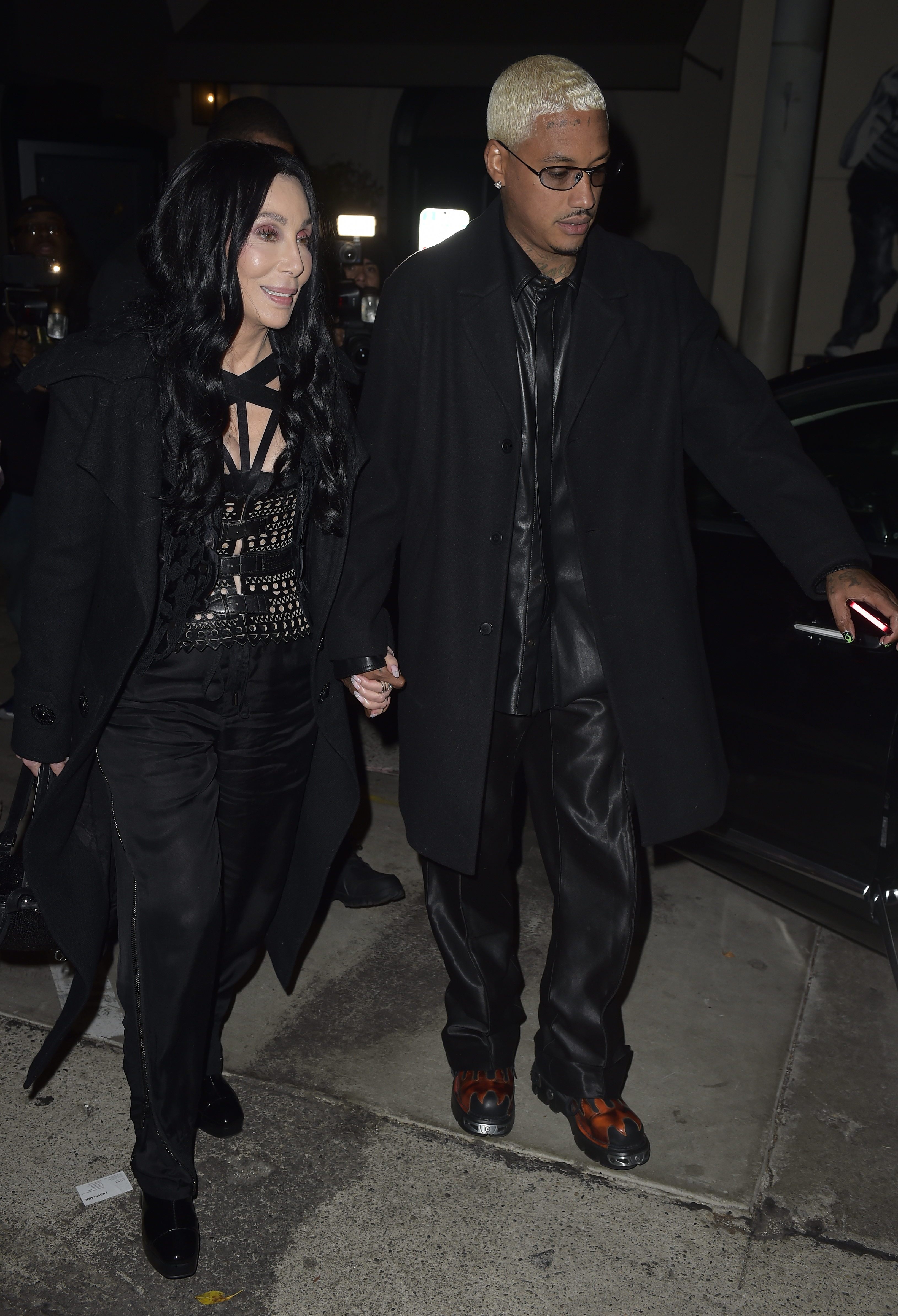 Cher and Alexander Edwards spotted in Los Angeles, California on November 2, 2022 | Source: Getty Images