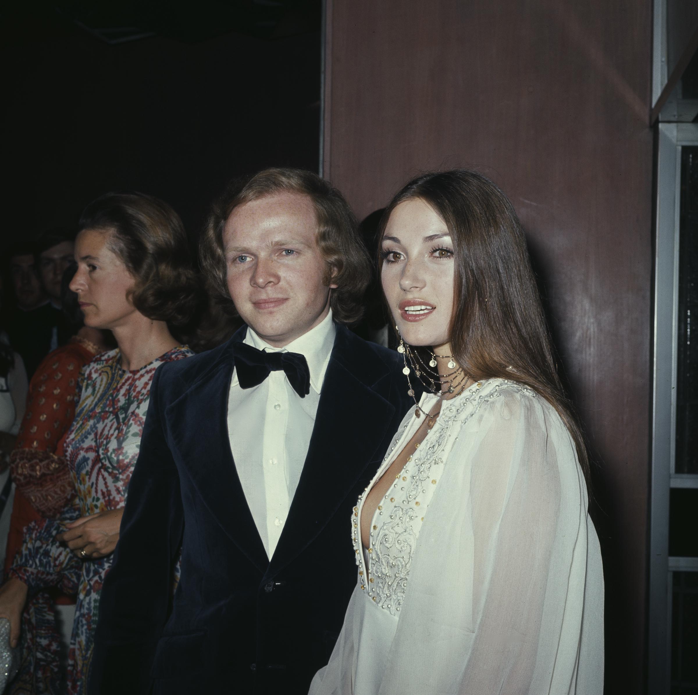 Michael Attenborough and the actress attend the Royal premiere of "Live and Let Die," 1973 | Source: Getty Images