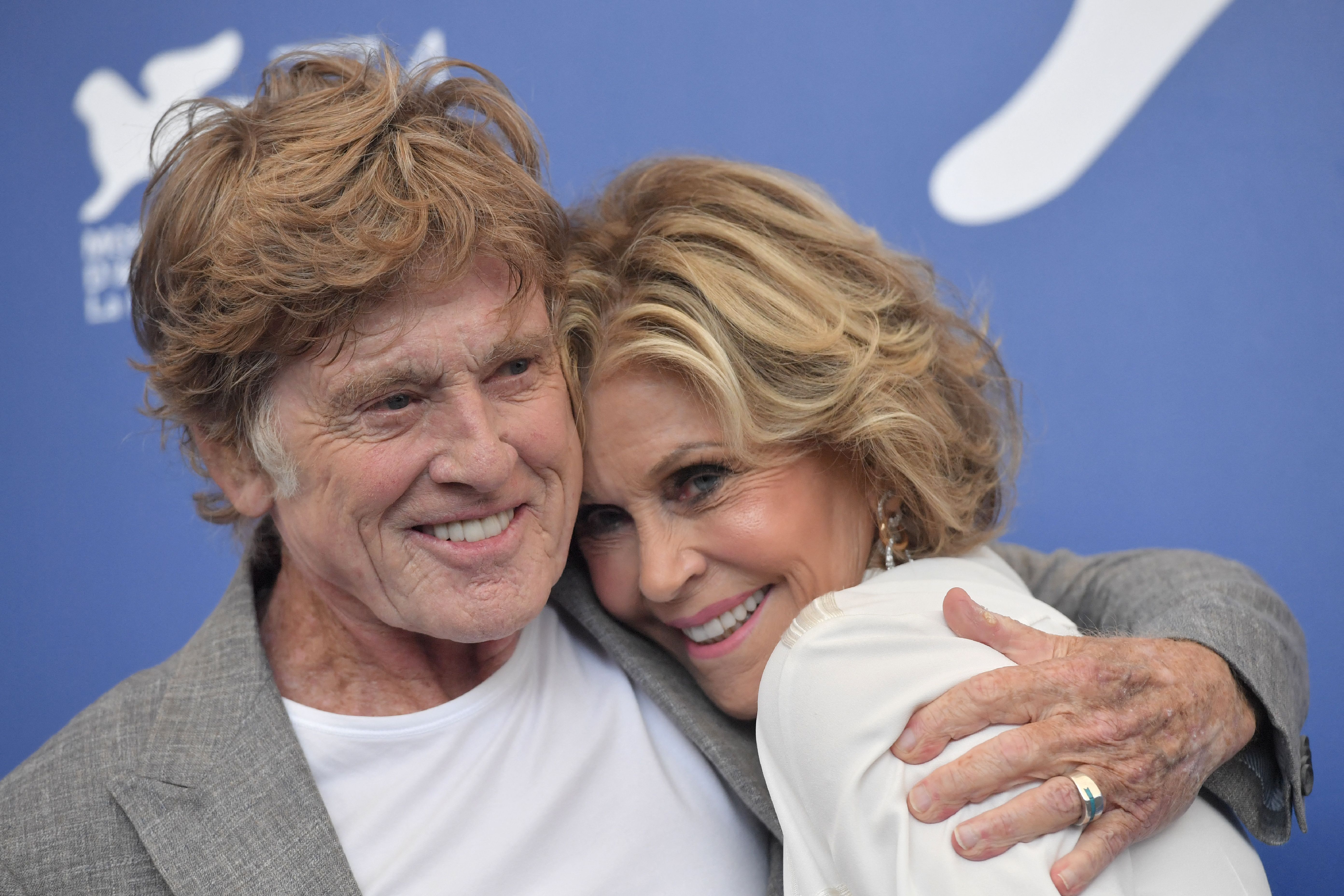 Robert Redford and Jane Fonda attend the Venice Film Festival in Venice, Italy, on September 1, 2017 | Source: Getty Images