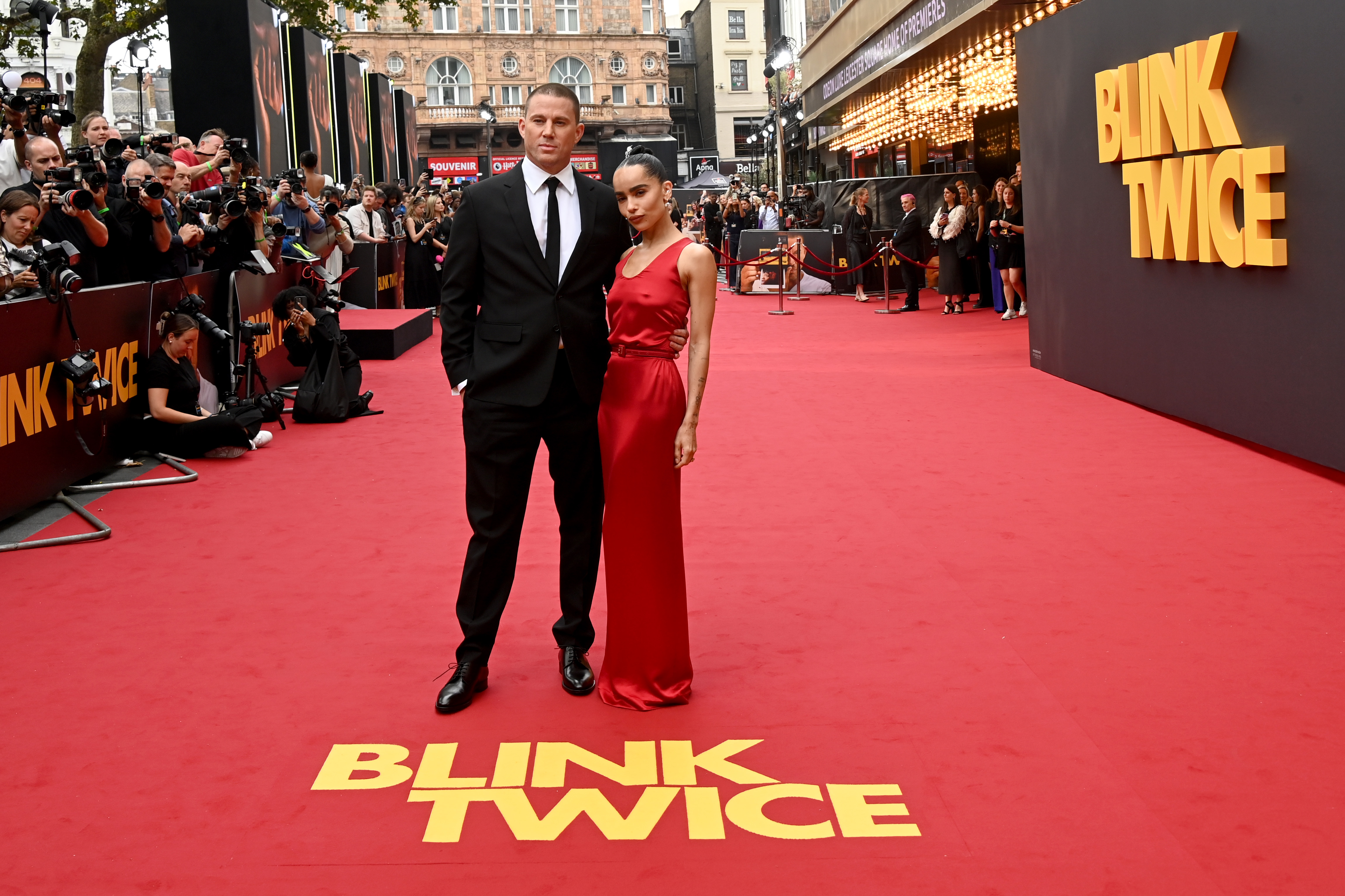 Channing Tatum and Zoë Kravitz. | Source: Getty Images