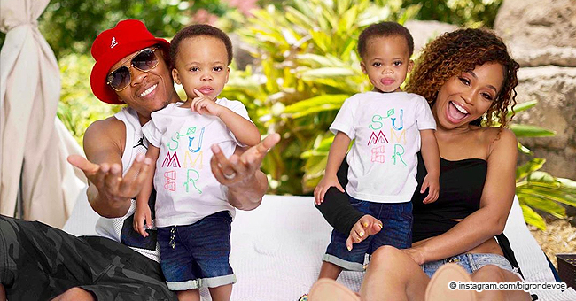 New Edition's Ronnie Devoe & Wife Shamari Celebrate Twins Turning 2 ...