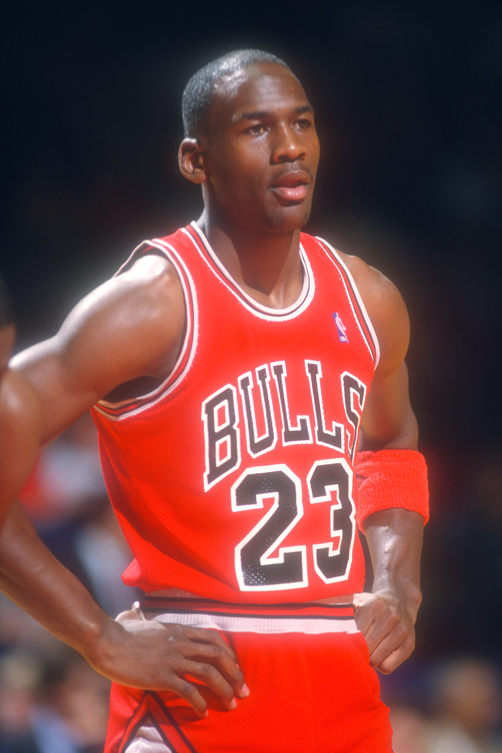 Michael Jordan during a basketball game at the Capital Centre on December 30, 1989 in Landover, Maryland | Source: Getty Images