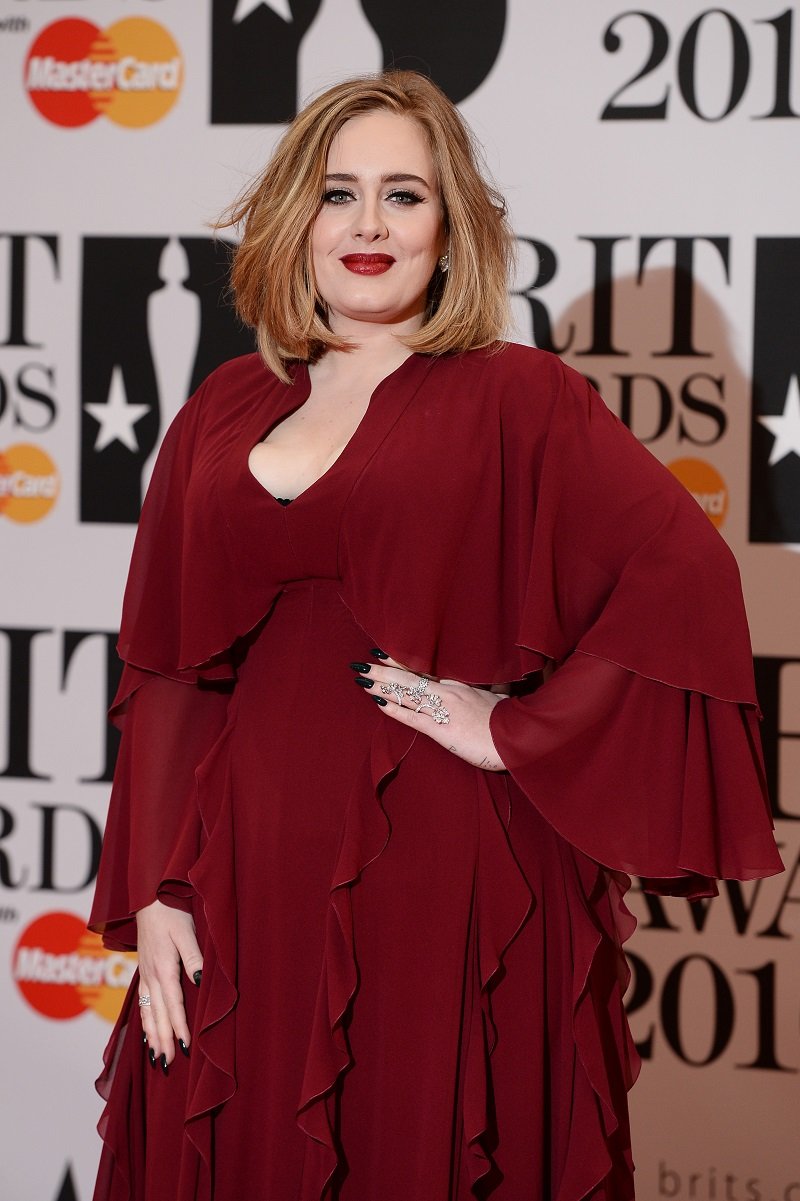 Adele on February 24, 2016 in London, England | Photo: Getty Images