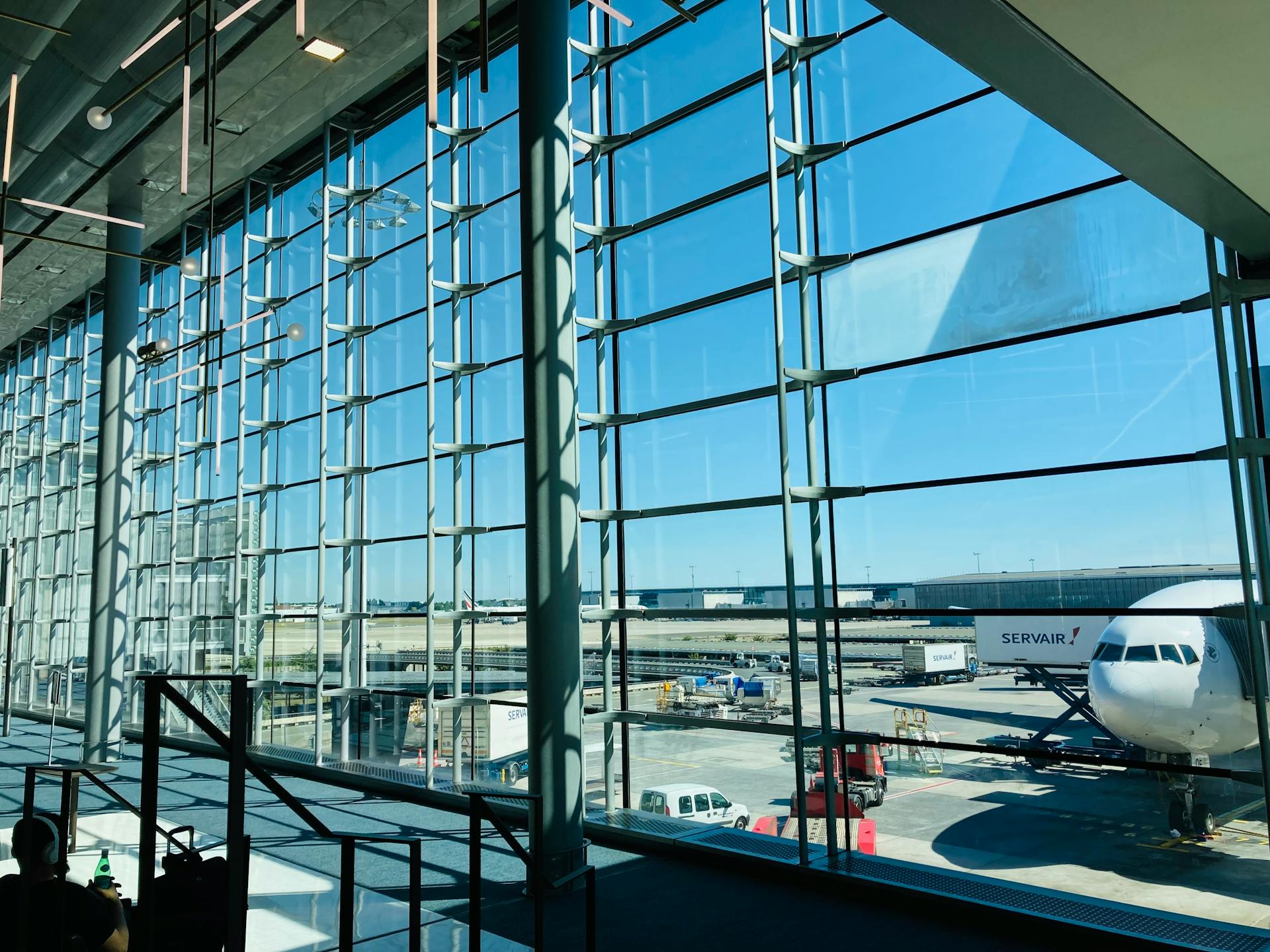 The view from an airport lounge | Source: Pexels