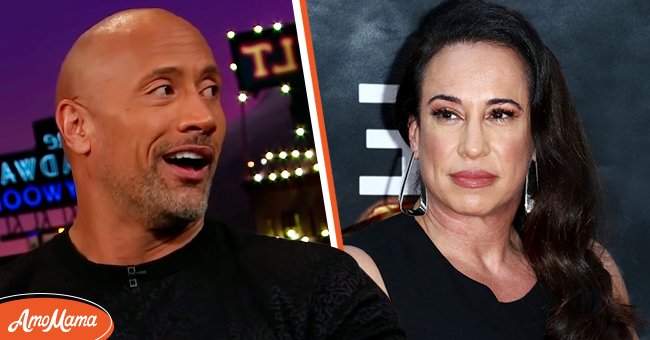 Foto von Dwayne 'The Rock' Johnson und Dany Garcia. | Quelle: Getty Images - Youtube.com/The Late Late Show with James Corden