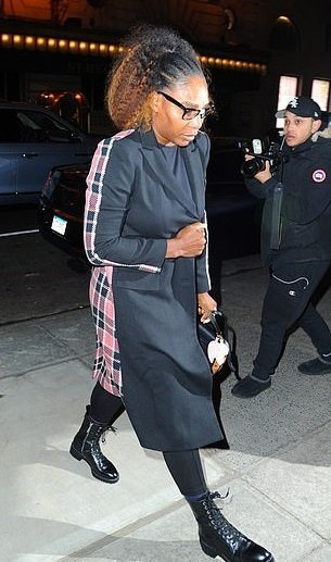 Serena Williams in New York City on February 20, 2019 | Source: Daily Mail