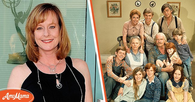 [Left]Actress Mary Beth McDonough arrives at the Academy Of Television Arts & Sciences' "Father's Day Salute To TV Dads" on June 18, 2009 in North Hollywood, California; [Right] Picture of the cast of TV series "THE WALTONS" | Source: Getty Images