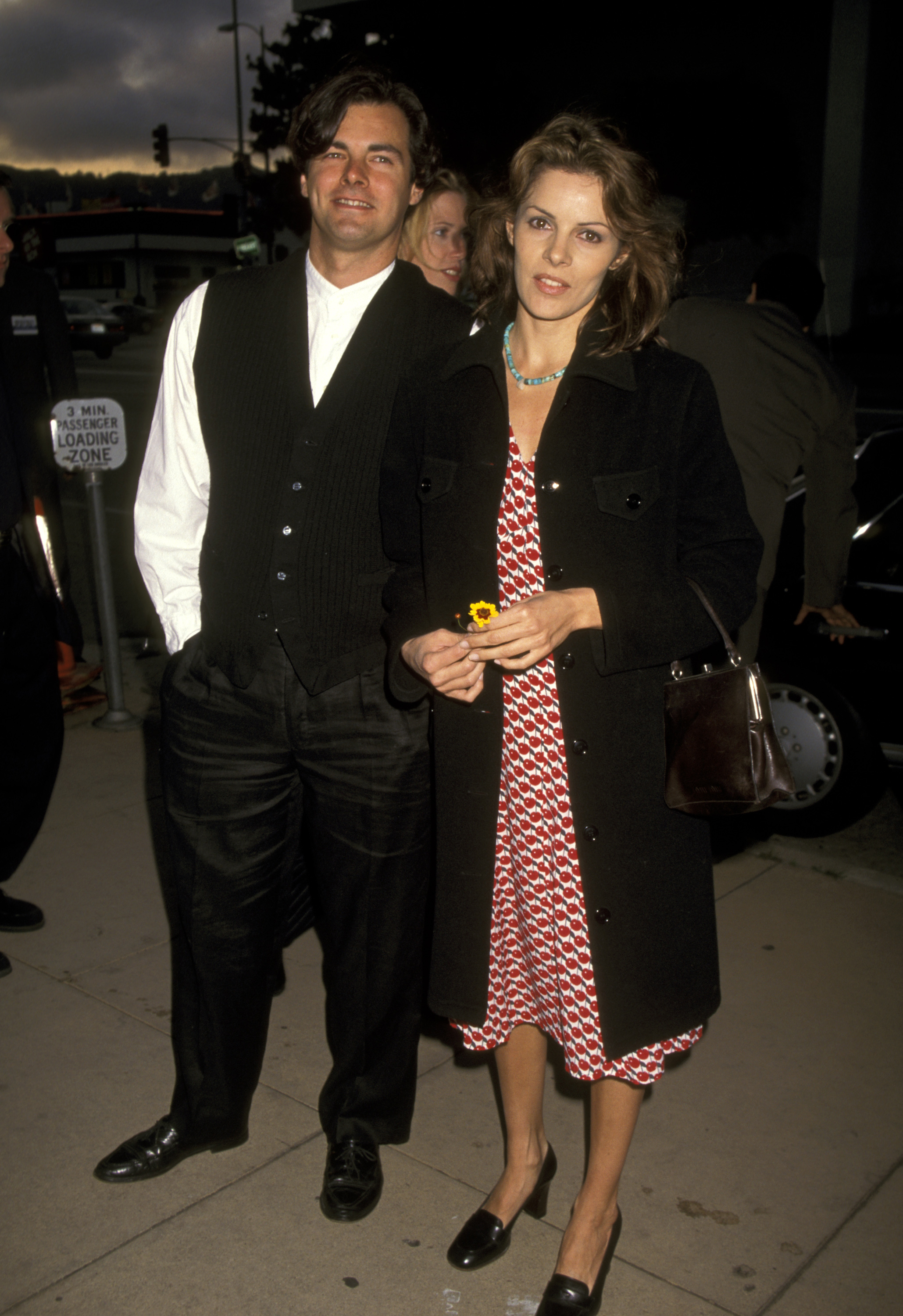 Damon and Tahnee Welch during "I Shot Andy Warhol" premiere in Hollywood, California, on May 16, 1996. | Source: Getty Images