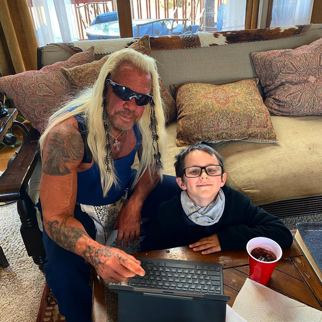 Duane "Dog" Chapman is pictured with his stepgrandson Anthony. | Source: Instagram/franciedogchapman