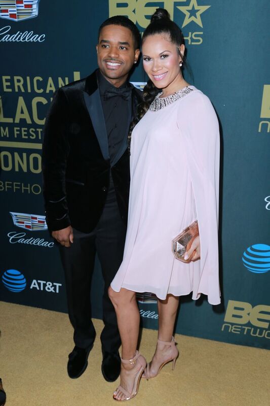 Larenz and Tomasina Tate at a BET event | Source: Getty Images/GlobalImagesUkraine