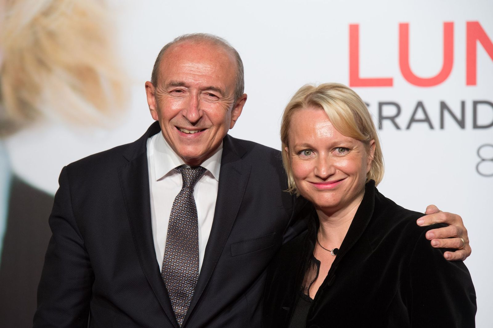 Gérard Collomb et sa femme Caroline Rougé | Photo : Getty Images Gérard Collomb et sa femme Caroline Rougé | Photo : Getty Images