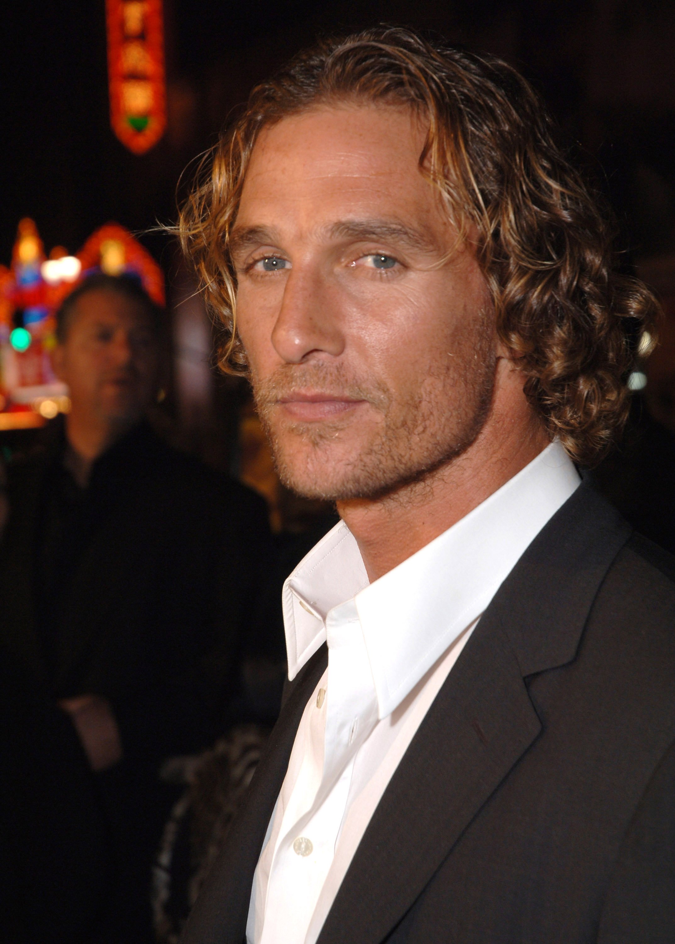 El actor Matthew McConaughey en un estreno en Los Ángeles, California, 2006. | Foto: Getty Images
