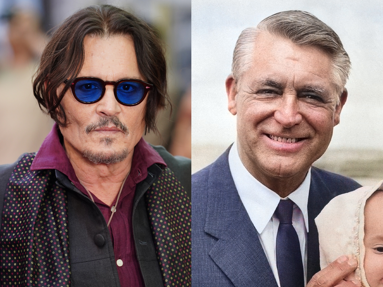 Johnny Depp | Cary Grant | Source: Getty Images