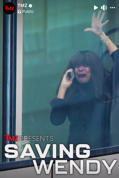 Wendy Williams crying on the phone to TMZ. | Source: Facebook/TMZ