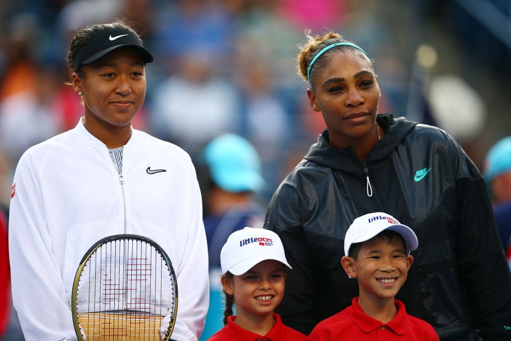 Naomi Osaka & Serena Williams pose before a quarterfinal match on Day 7 of the Rogers Cup in Toronto, Canada on Aug. 09, 2019. |Photo: Getty Images
