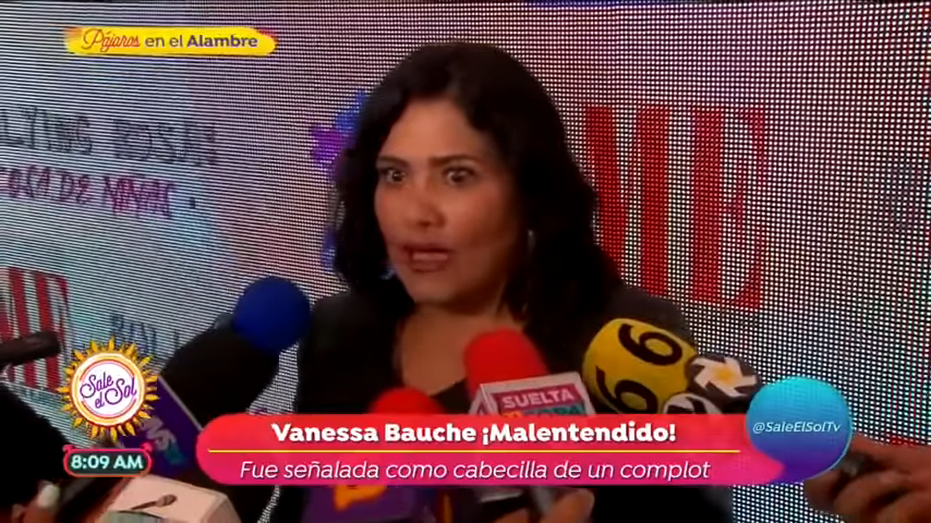 Vanessa Bauche declarando | Imagen tomada de: YouTube / Imagen Entretenimiento Vanessa Bauche declarando | Imagen tomada de: YouTube / Imagen Entretenimiento