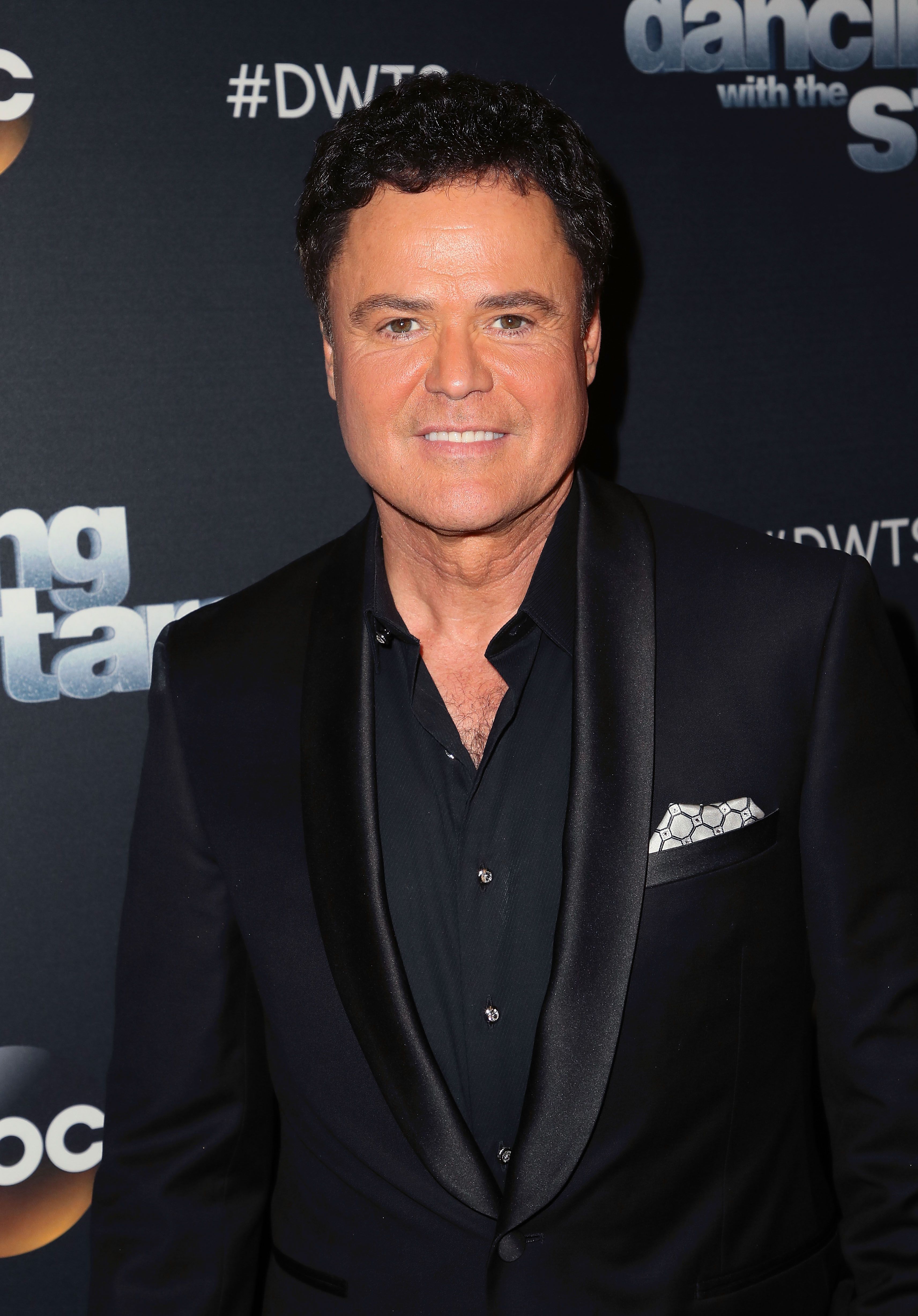 Donny Osmond poses at "Dancing with the Stars" Season 27 at CBS Televison City on October 2, 2018 in Los Angeles, California | Photo: Getty Images