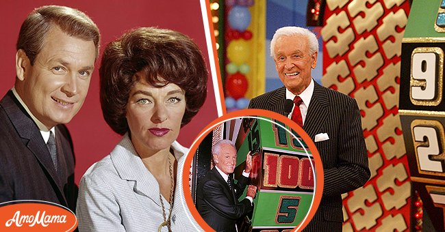 Bob Barker during "The Price is Right" 34th Season Premiere, circa June 2005 in Los Angeles, California [left]. Portrait of Bob Barker, and his wife Dorothy Jo Barker [right]. Bob Barker poses by one of the game props at CBS Studios to celebrate his 30th anniversary as host of "The Price Is Right" June 6, 2001 in Los Angeles, CA [bubble] | Photo: Getty Images