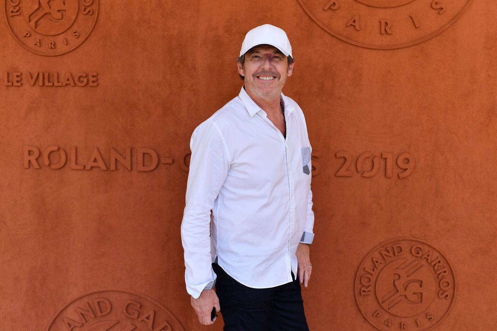 Jean-Luc Reichmann à Roland Garros le 02 juin 2019 à Paris, France. | Photo : Getty Images