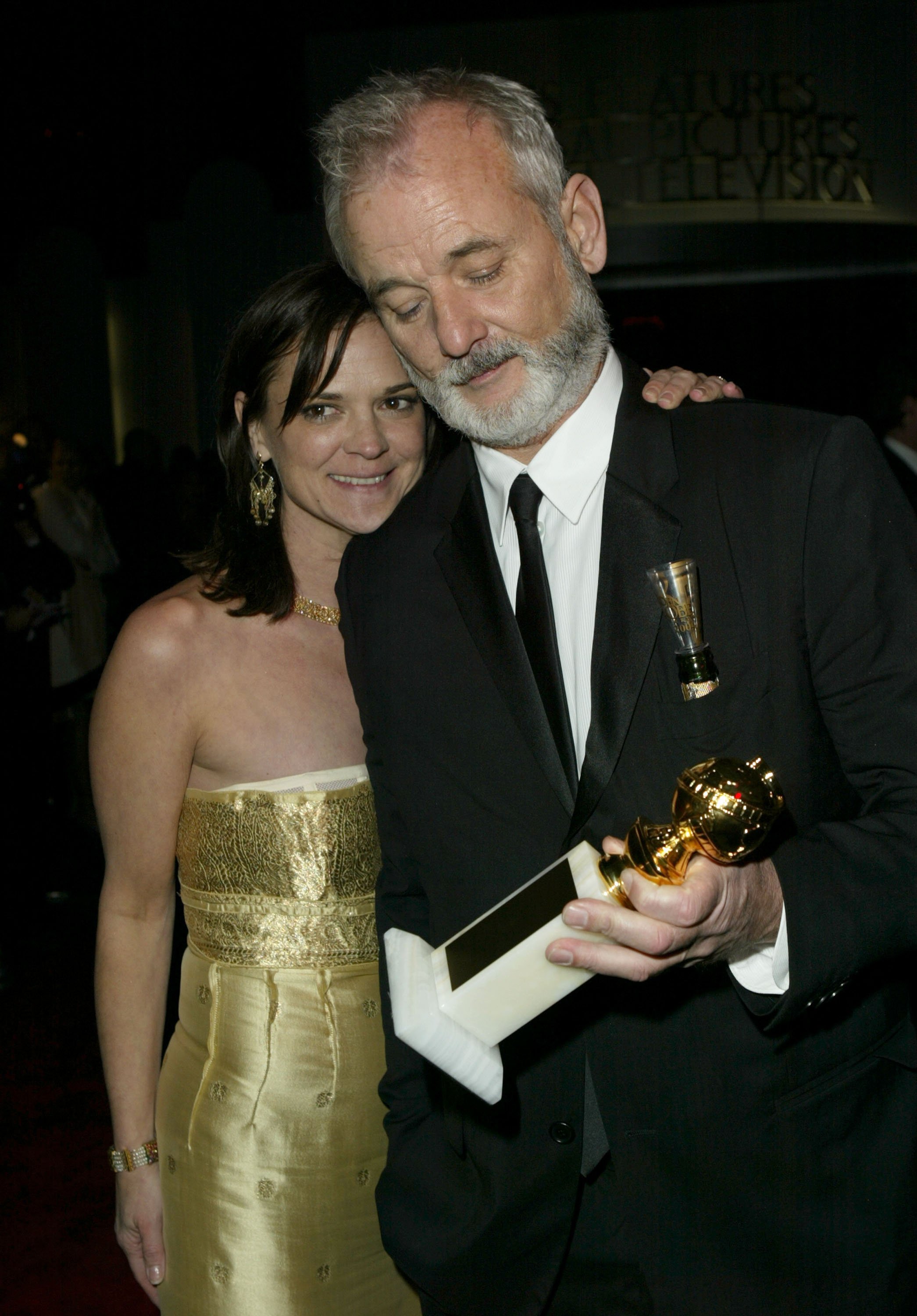 Jennifer Butler and Bill Murray at the Focus Features Universal Studios Party on January 24, 2004, in Beverly Hills | Source: Getty Images