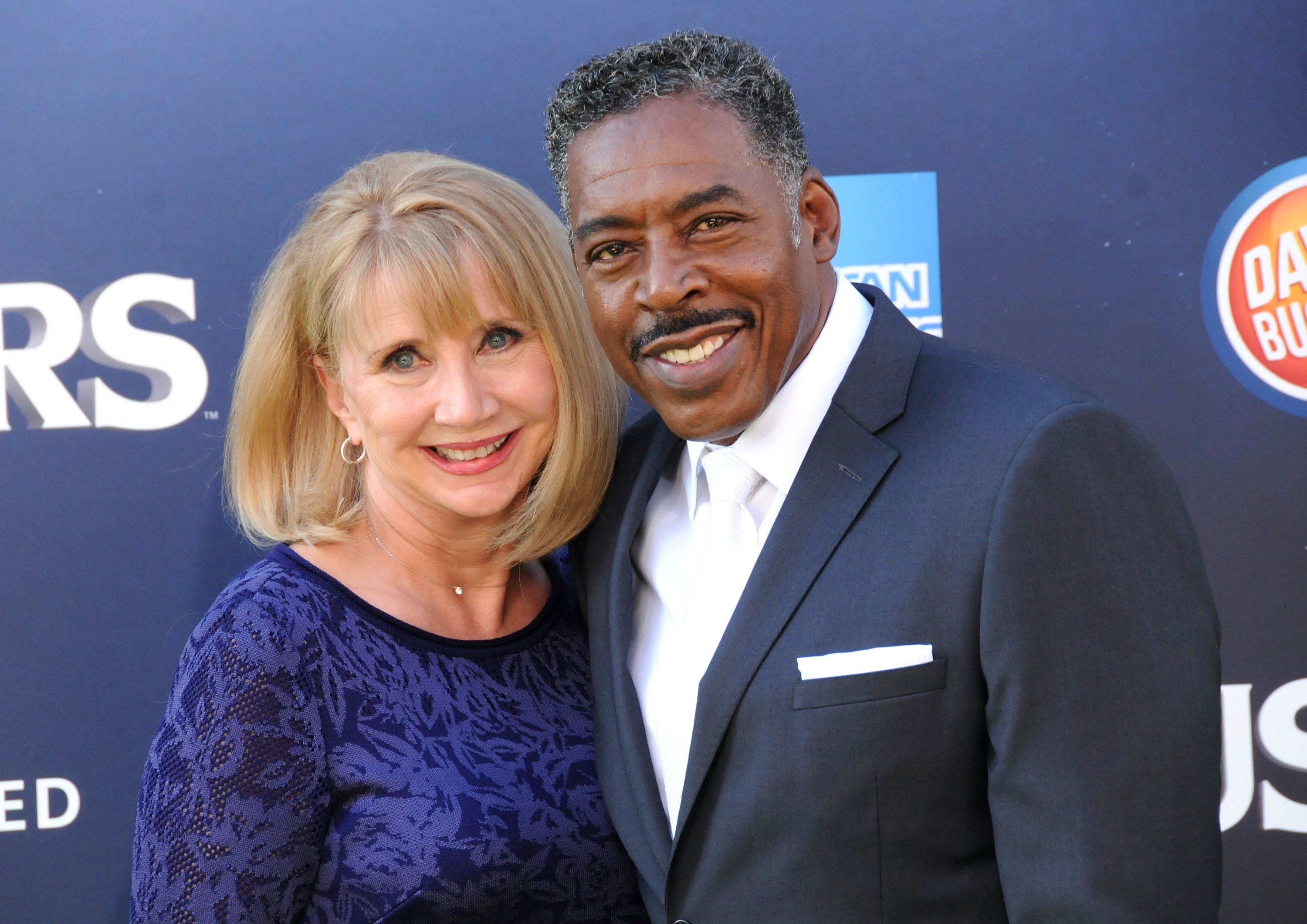 Ernie Hudson and wife Linda Kingsberg attend the premiere of "Ghostbusters" on July 9, 2016, in Hollywood, California. | Source: Getty Images.