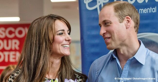 Here's the first photo of Prince William and Kate Middleton with all three children