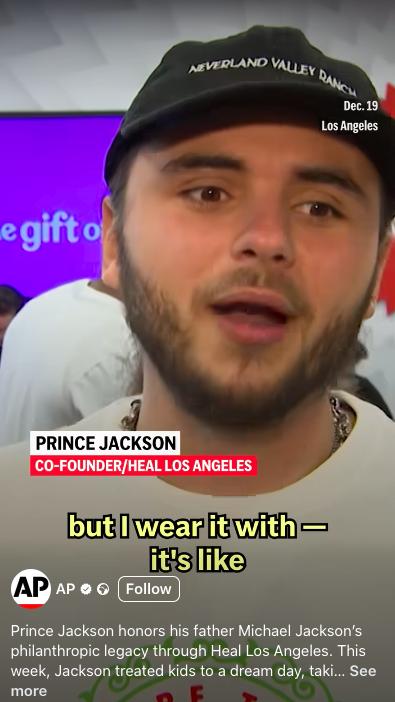 Prince Jackson | Source: Facebook/AP