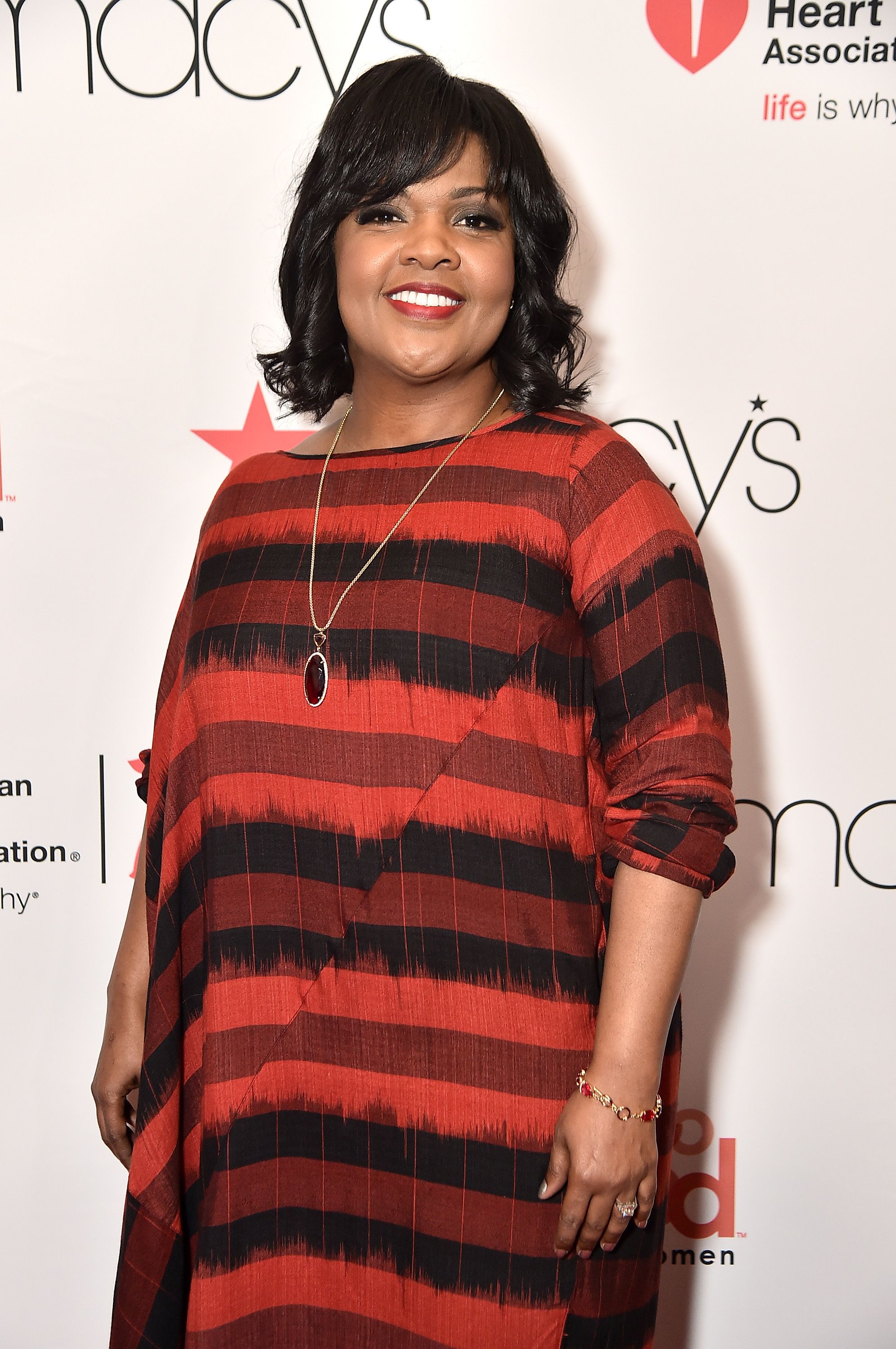 Gospel singer CeCe Winans attends the American Heart Association's Go Red For Women Red Dress Collection 2018 in New York City | Photo: Getty Images